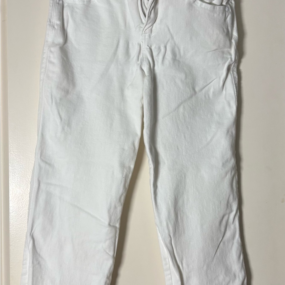 Democracy Jeans MidClassic Women's White Jeans - Clean Straight Fit